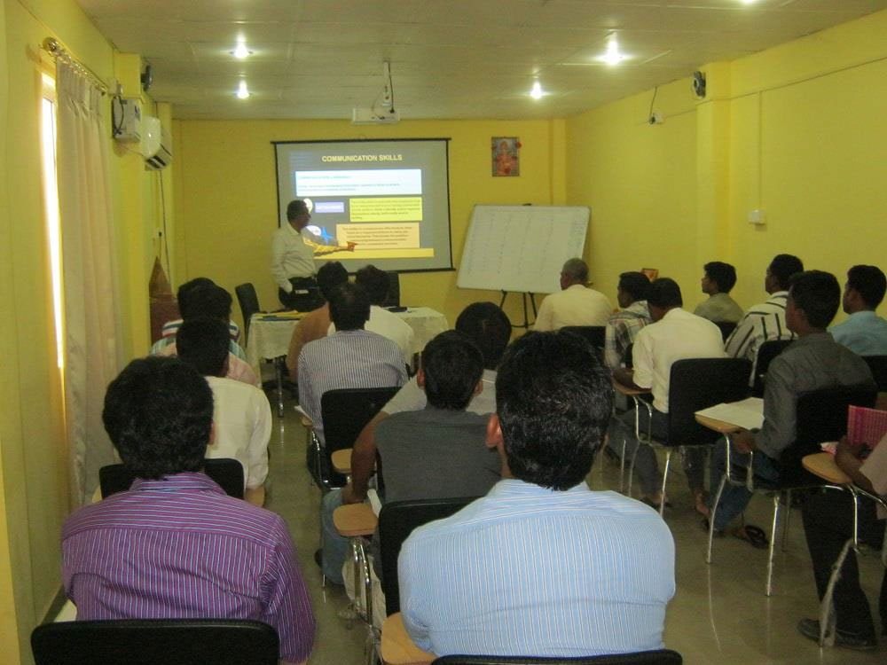 Communication skills classroom session